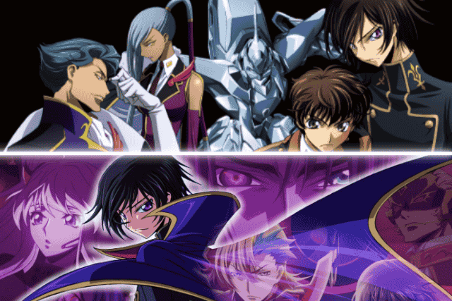 Code Geass anime characters