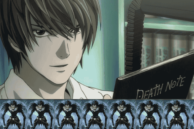Death Note anime shinigami
