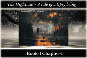 The HighLaw - A tale of a tipsy being - novel - title image