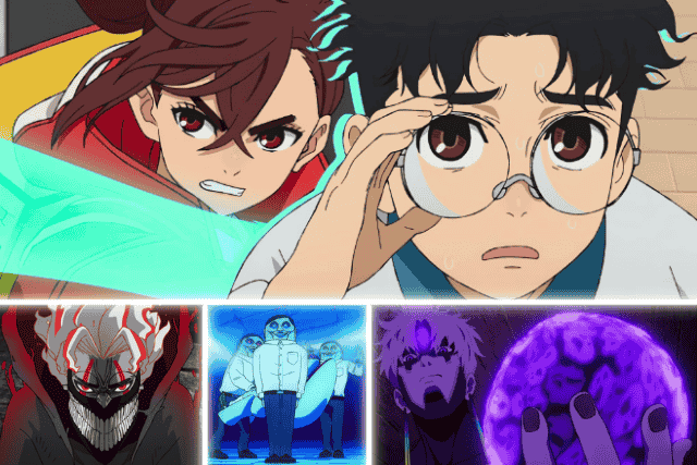 dandadan anime characters