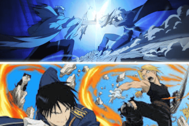 fullmetal alchemist brotherhood fight