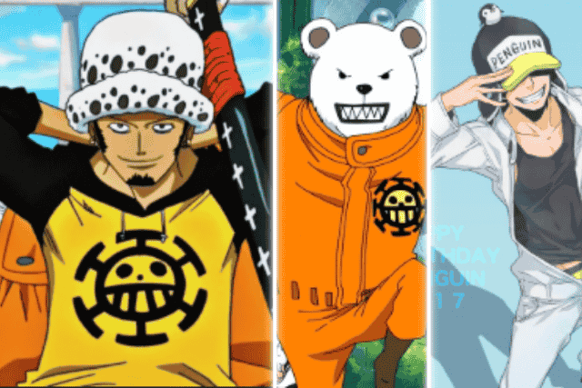 heart-pirates-law-bepo-penguin-powerful-pirates-one-piece