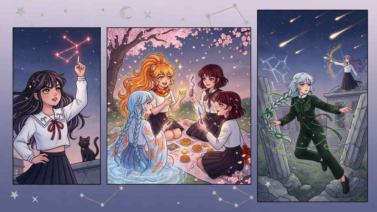 Zodiac Girls - new manhwa 2026