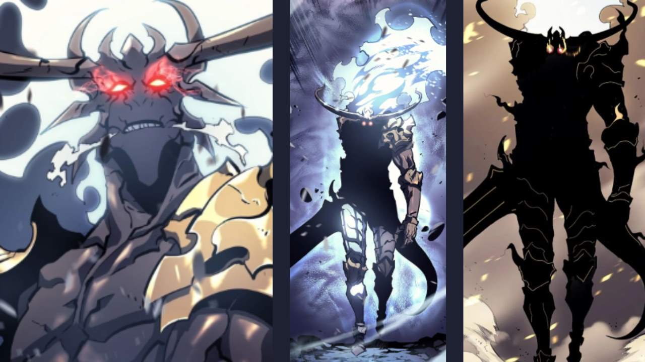 Baran, Monarch of White Flames, Solo Leveling manhwa