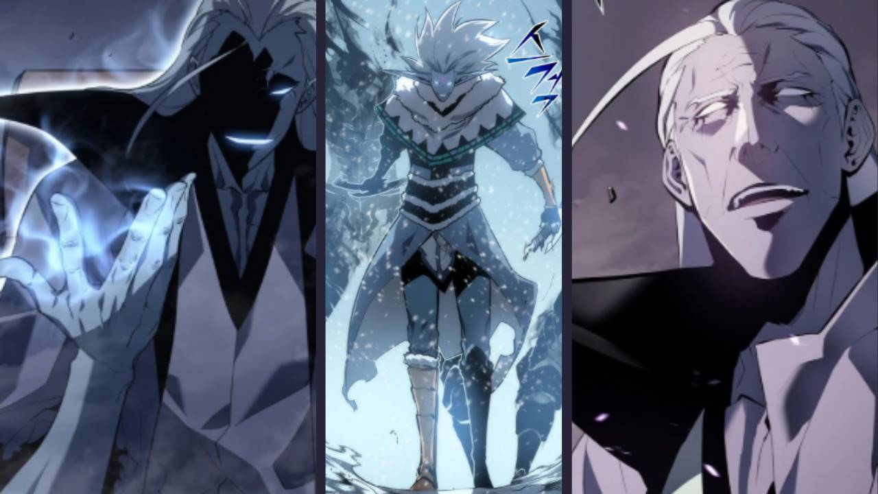 Sylphid, Monarch of Frost, solo leveling manhwa