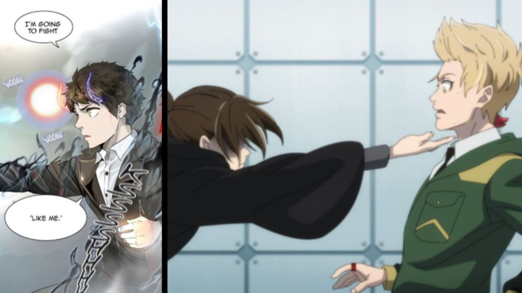 manhwa anime tower of god